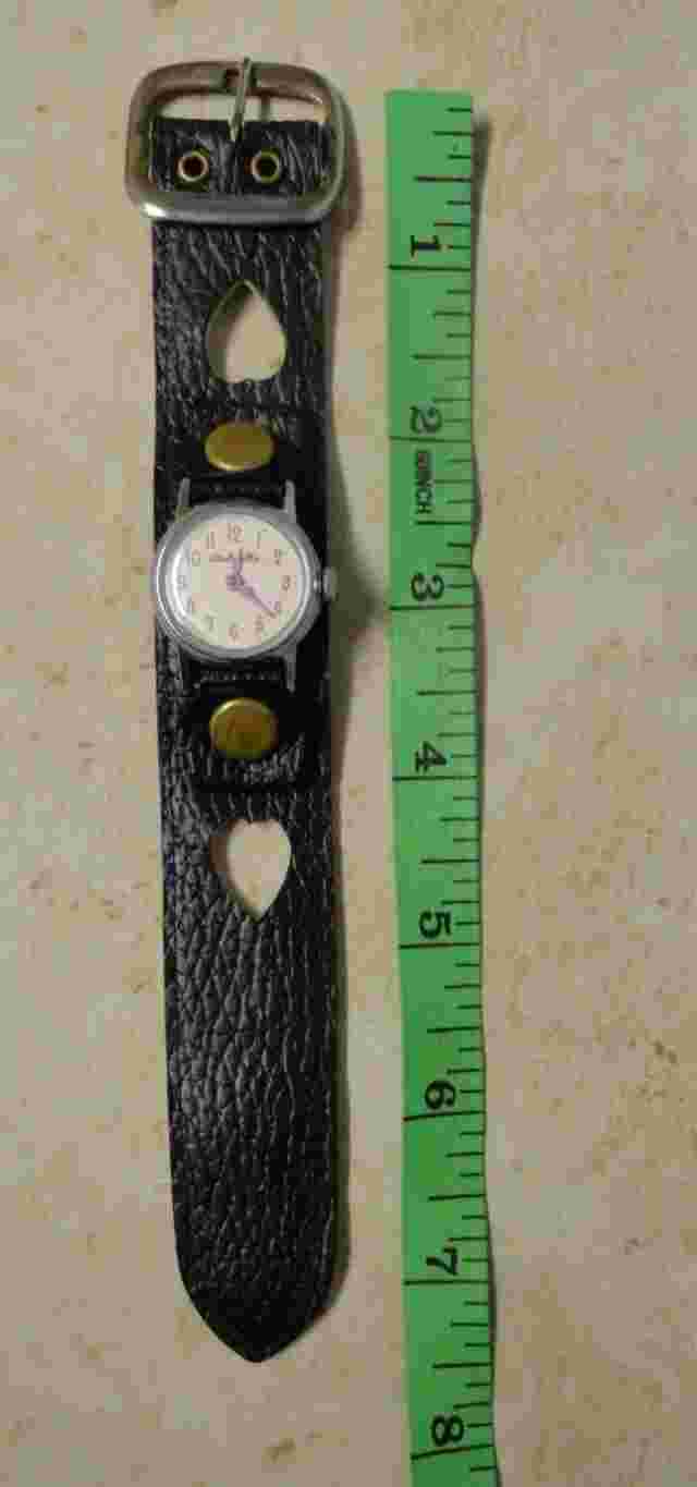 Vintage US Time Disney Cinderella Hand-Wind Mechanical Watch Used Running D/S