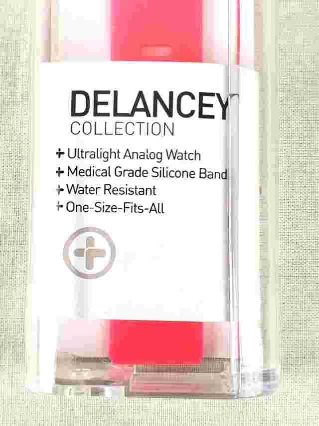 RumbaTime Unisex 18835 Delancey Cotton Candy Strap Watch