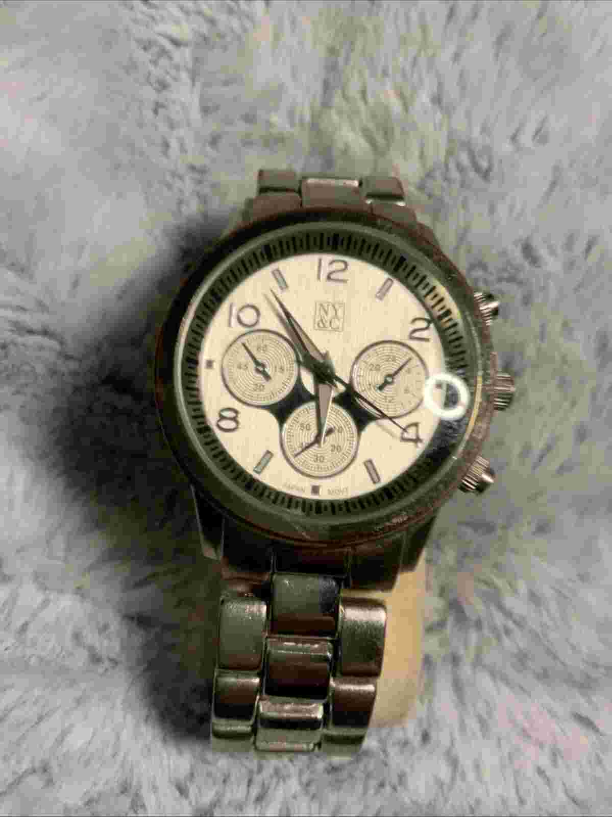 NY&C  Women Silver Watch