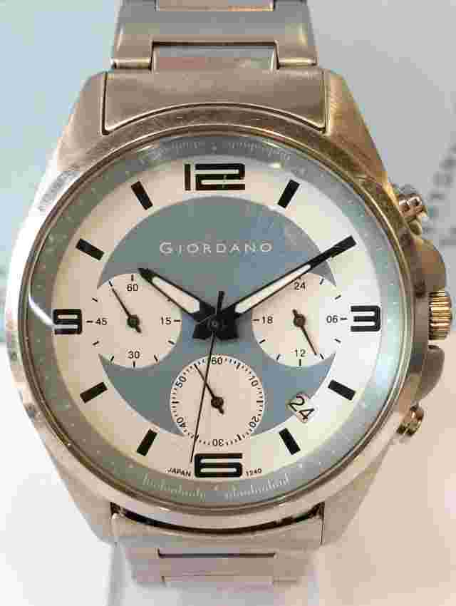 GIORDANO MULTIFUNCTION QUARTZ 1240.VD53 JAPAN MEN'S FULL WORKING VINTAGE WATCH