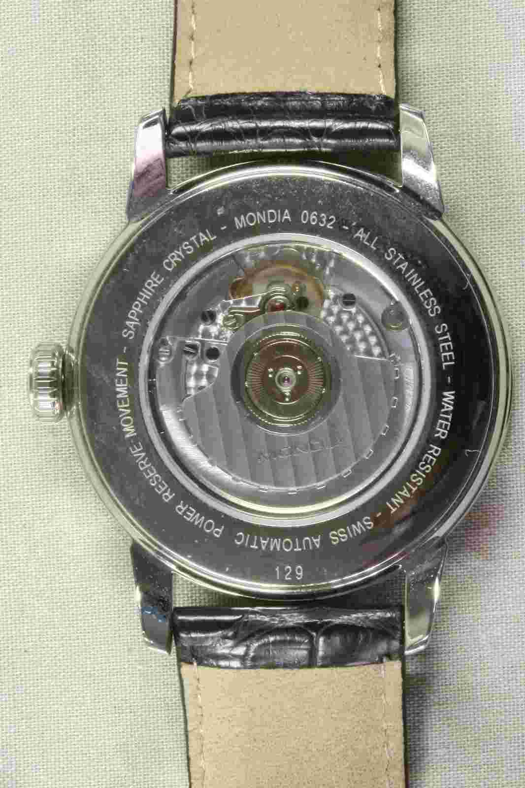 Mondia Automatic Wrist Watch. Mondia Automatic Bracelet Watch