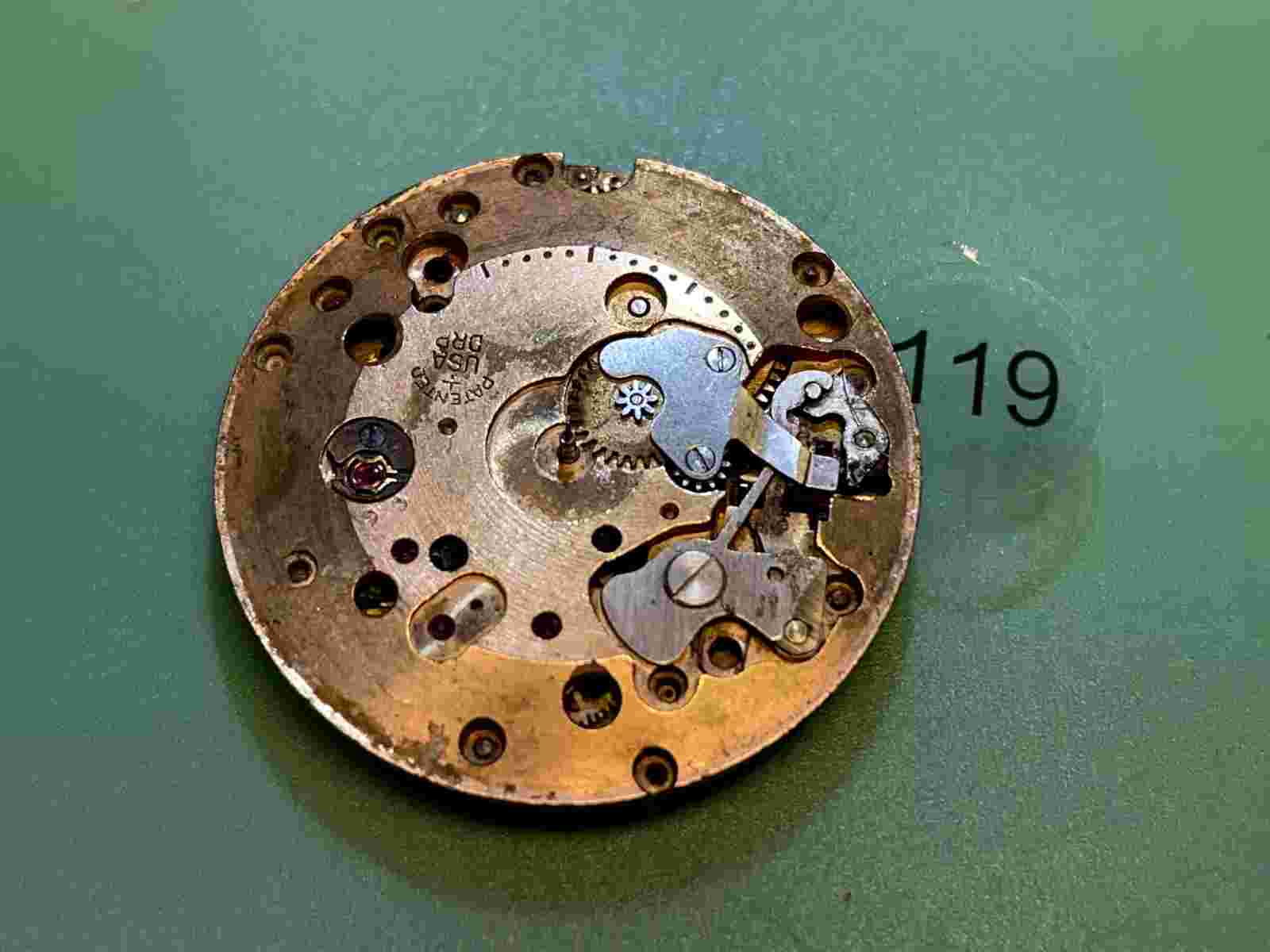 Felsa 690 Watch Movement - Not Working - Spare or Repair.