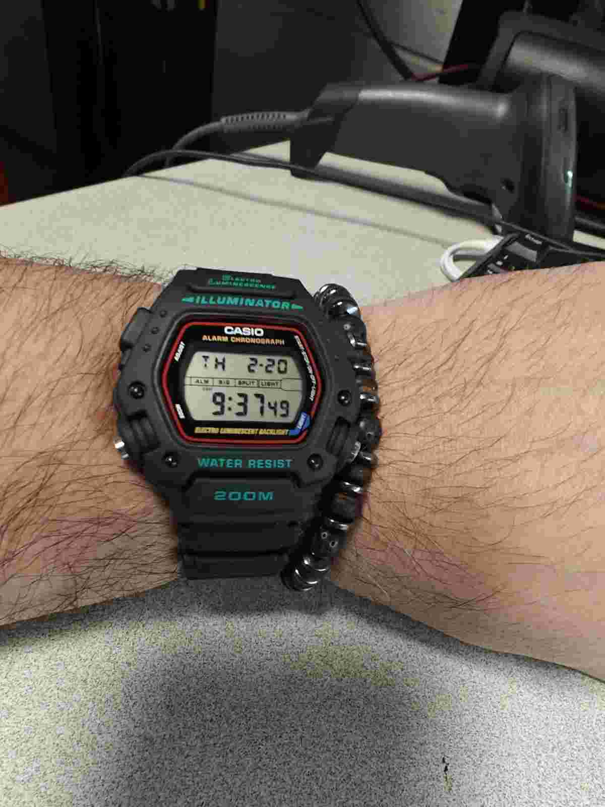 GALAXY Men's Metal Band Analog Watch QT7013MC