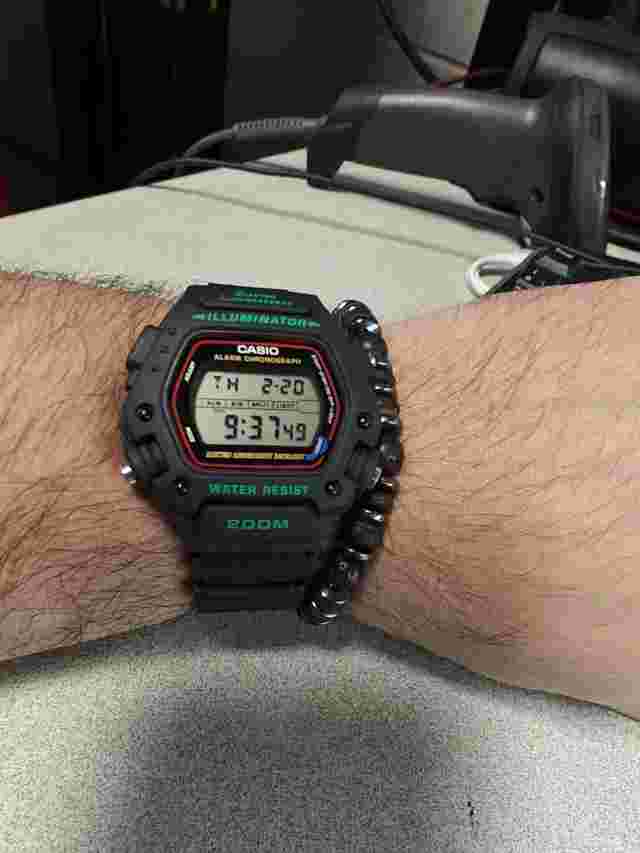 GALAXY Men's Metal Band Analog Watch QT7013MC
