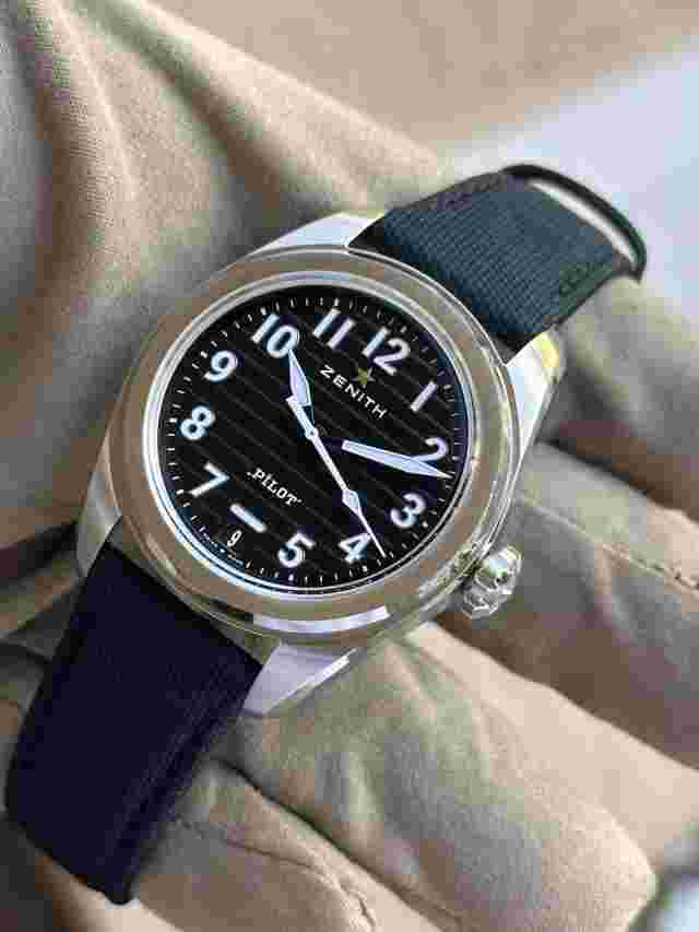 Zenith El Primero Black Unisex Adults Watch - 03.4000.3620/21.I001