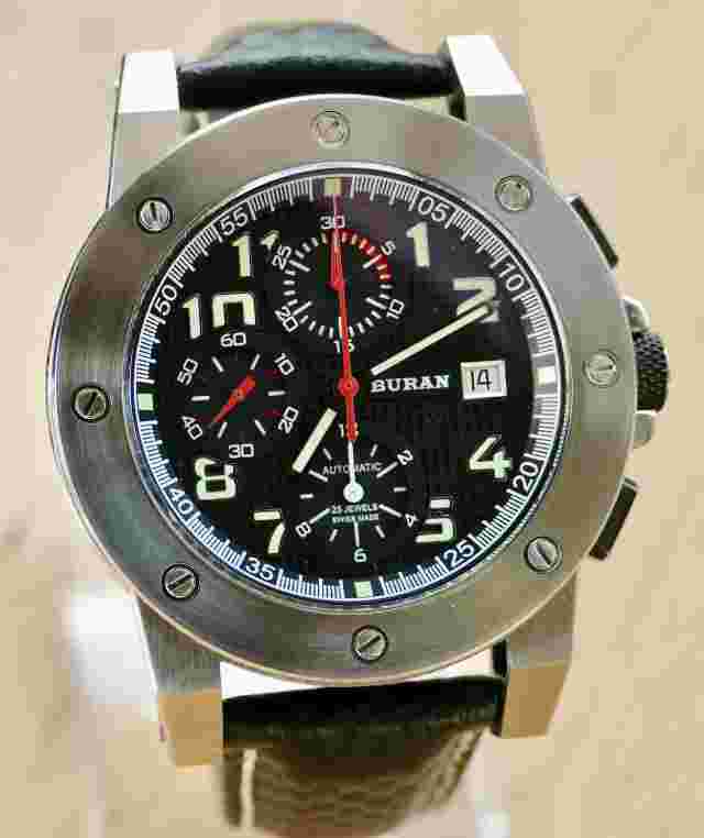 New LE Buran B50 SA Sport Aero 7750 Chronograph Watch Uhr Orologio