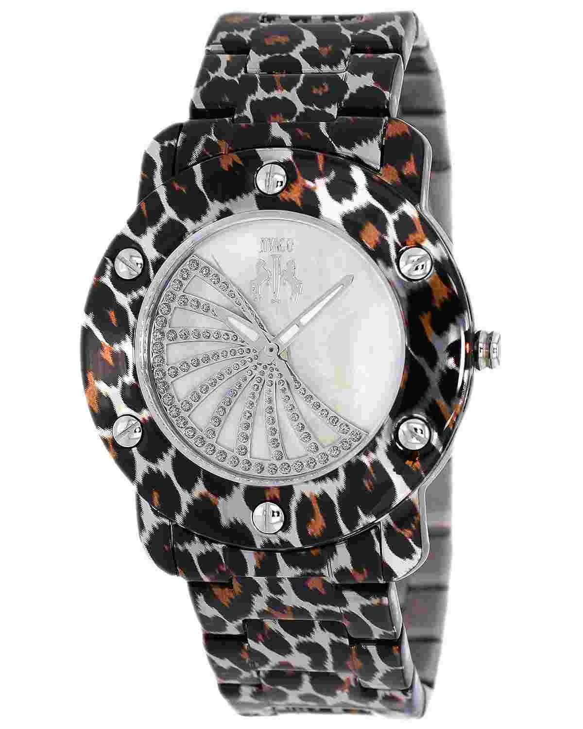 JIVAGO “FELINE” COLLECTION JV4411 WOMEN’S WATCH WITH GENUINE CRYSTALS. BRAND NEW