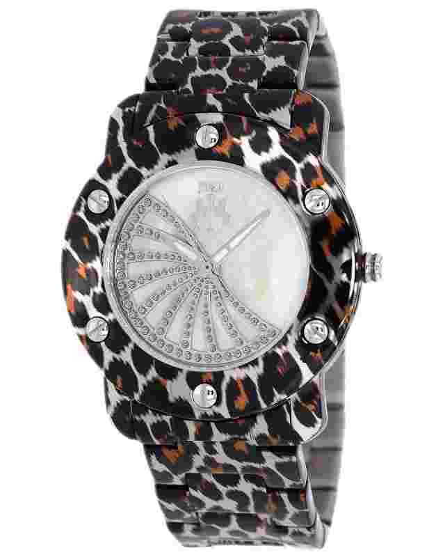 JIVAGO “FELINE” COLLECTION JV4411 WOMEN’S WATCH WITH GENUINE CRYSTALS. BRAND NEW
