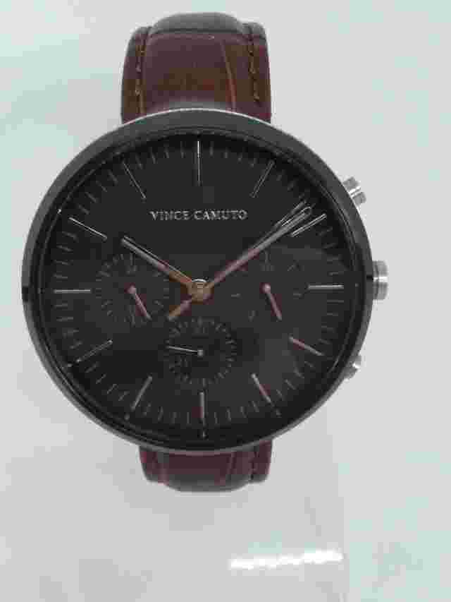 Vince Camuto VC/1098TB Men's 43mm Multi-Function Stainless Steel Watch NEW BATT