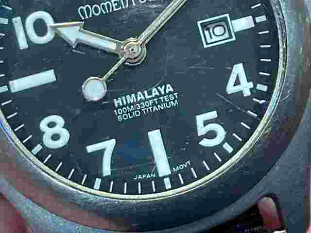 Momentum Himalaya AC Series 0042 Titanium Outdoor Women’s Watch 100M/330 FT