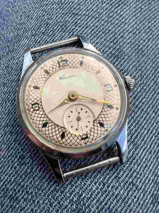 Vintage Retro  Watch KAMA ChChZ 17 Jewels Rare Mechanical Original Old