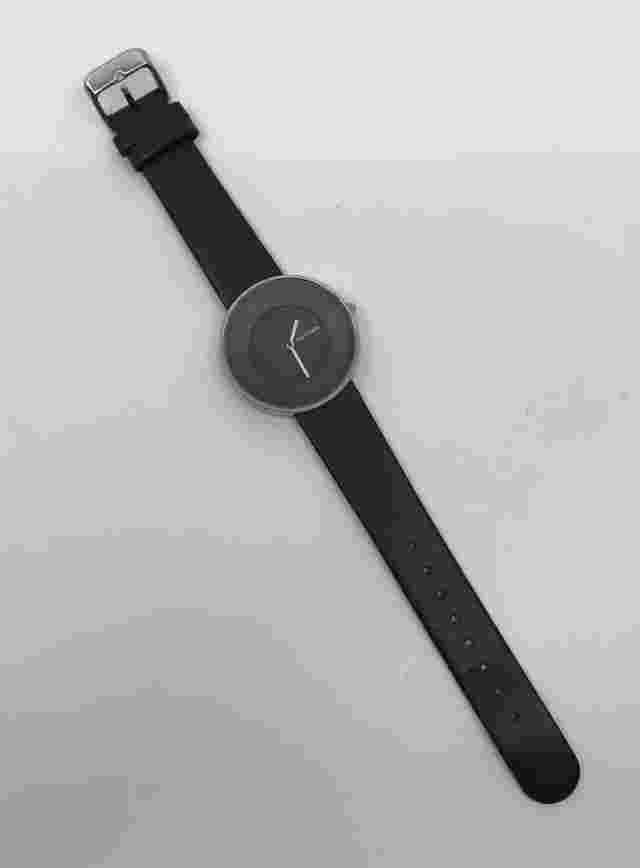Lambretta Leather Strap Watch, Cielo Stainless Steel Case Back