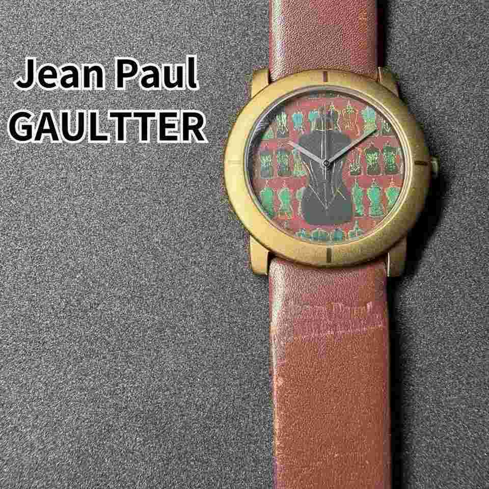 Jean Paul Gaultier Torso Pattern Quartz Watch 6031-L095373, Water Resistant