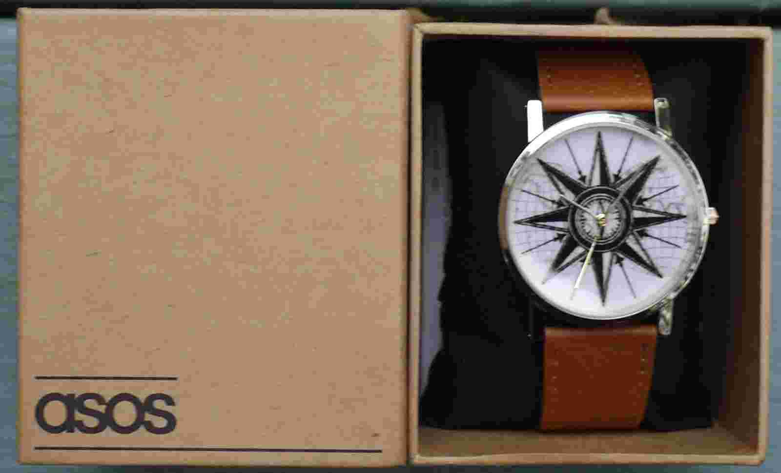 ASOS Star Face Quartz Analog Wristwatch NOS RARE Vintage early 2000's