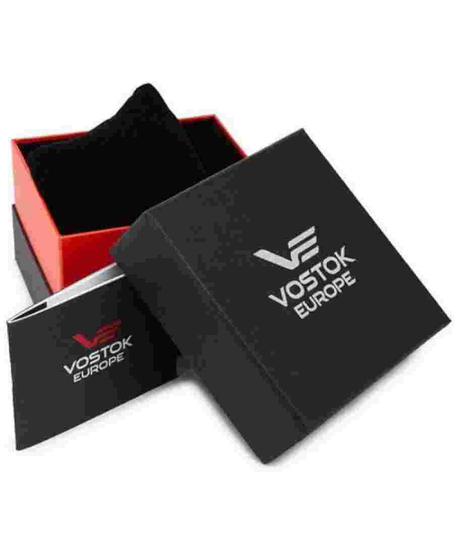 VOSTOK EUROPE Men Analog Quartz Casual Watch Classic Dress White Dial Waterproof