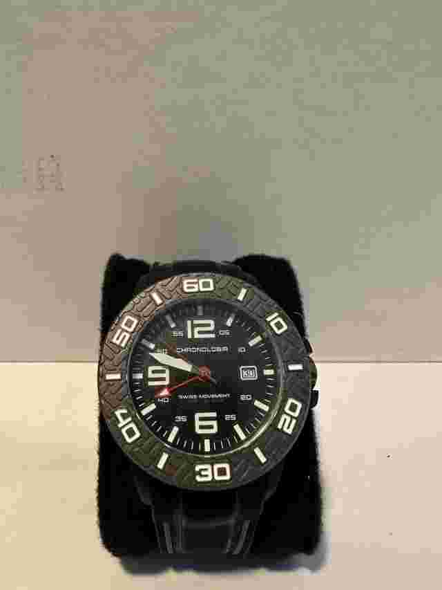 Pre-owned In Very Good Condition Men’s Watch.  Outdoor Sport Watch With Headlamp