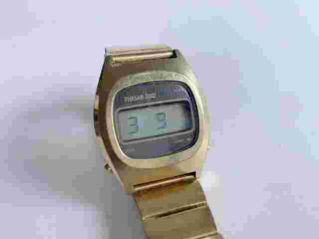 Phasar Digital Quartz (2000) Gold Tone For Parts Or Repair,Case Size: Width...