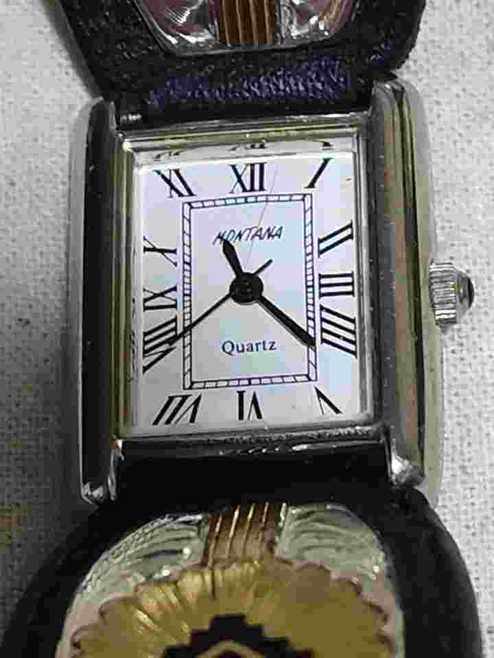 Montana Silversmiths Ladies Watch Needs Battery. Tested. D11