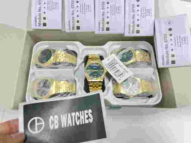 Casio MTP-B146G-3A Men's Analog Gold Ion Plated Stainless Steel Band Watch