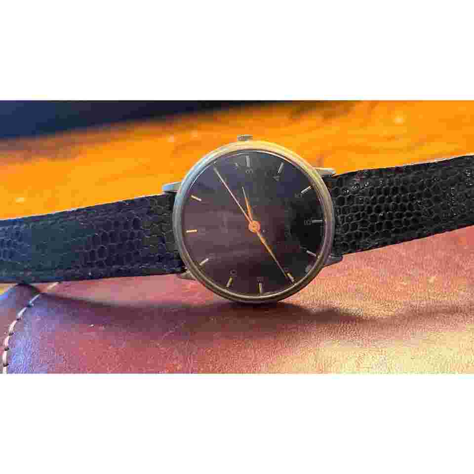 VTG Men's 32mm Le Baron Watch, Black Face and Band