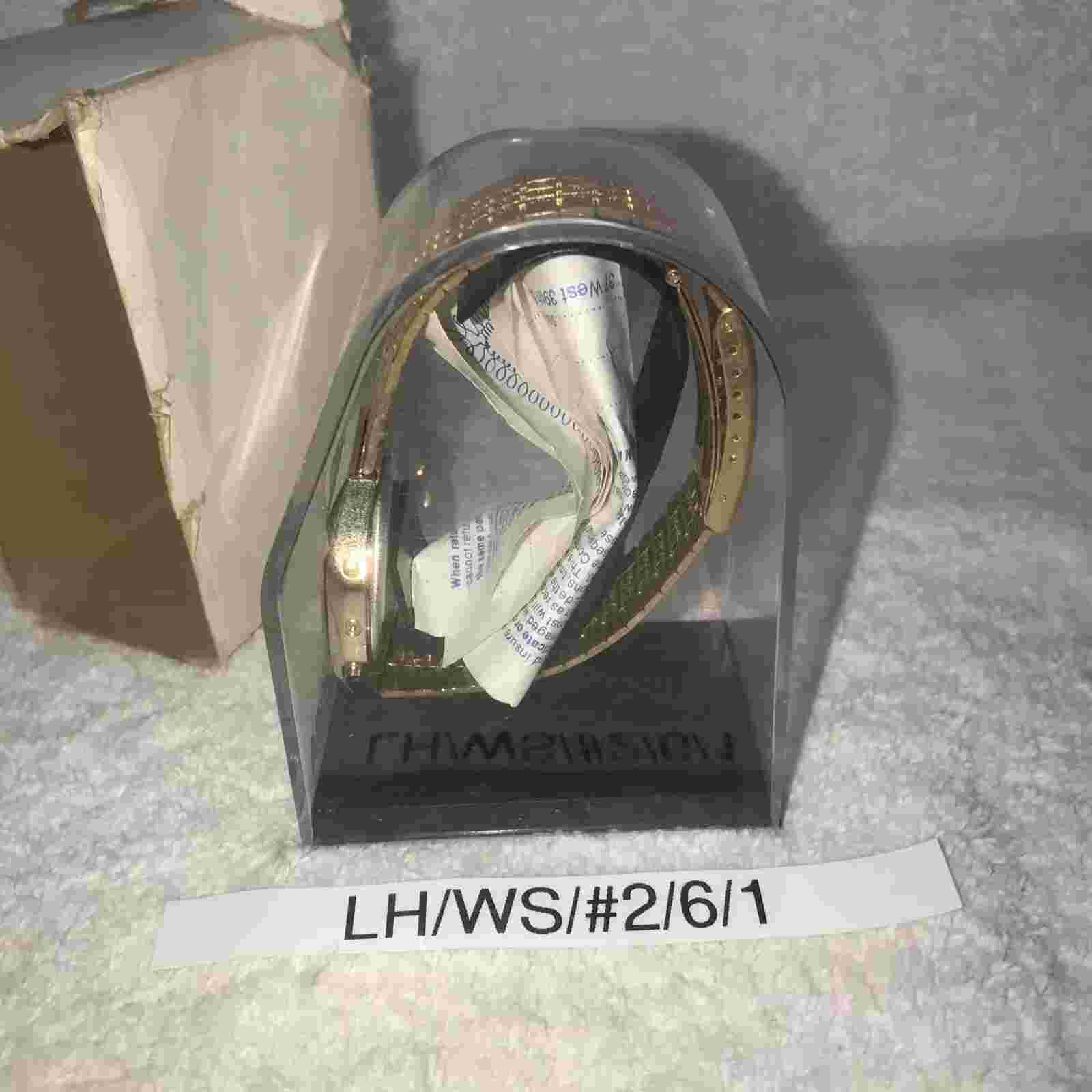 Vintage Mens Futura LCDQuartz Digital SS Gold Tone Watch Hong Kong BNIB~RARE