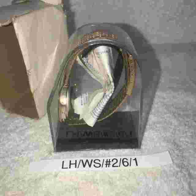 Vintage Mens Futura LCDQuartz Digital SS Gold Tone Watch Hong Kong BNIB~RARE