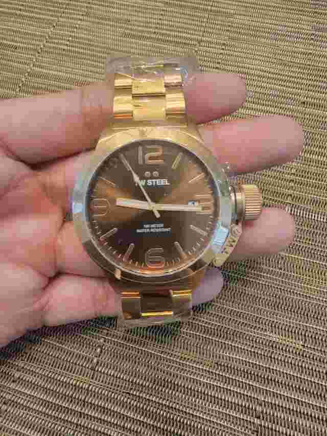 TW STEEL Canteen Gold CB191 45mm New