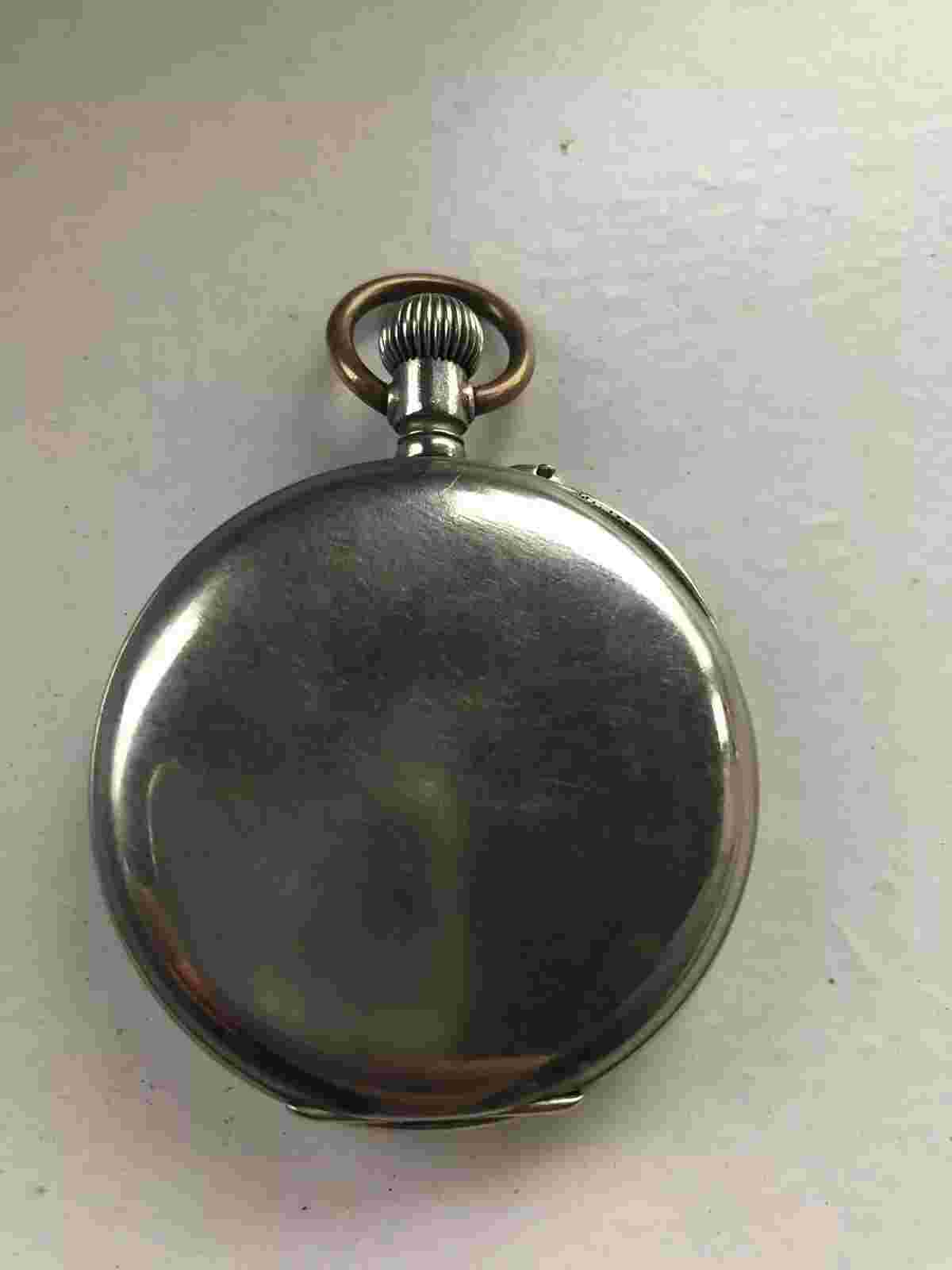 Stunning RUSSIAN Imperial PAVEL BURE ANTIQUE POCKET WATCH Size 16S Silver Color