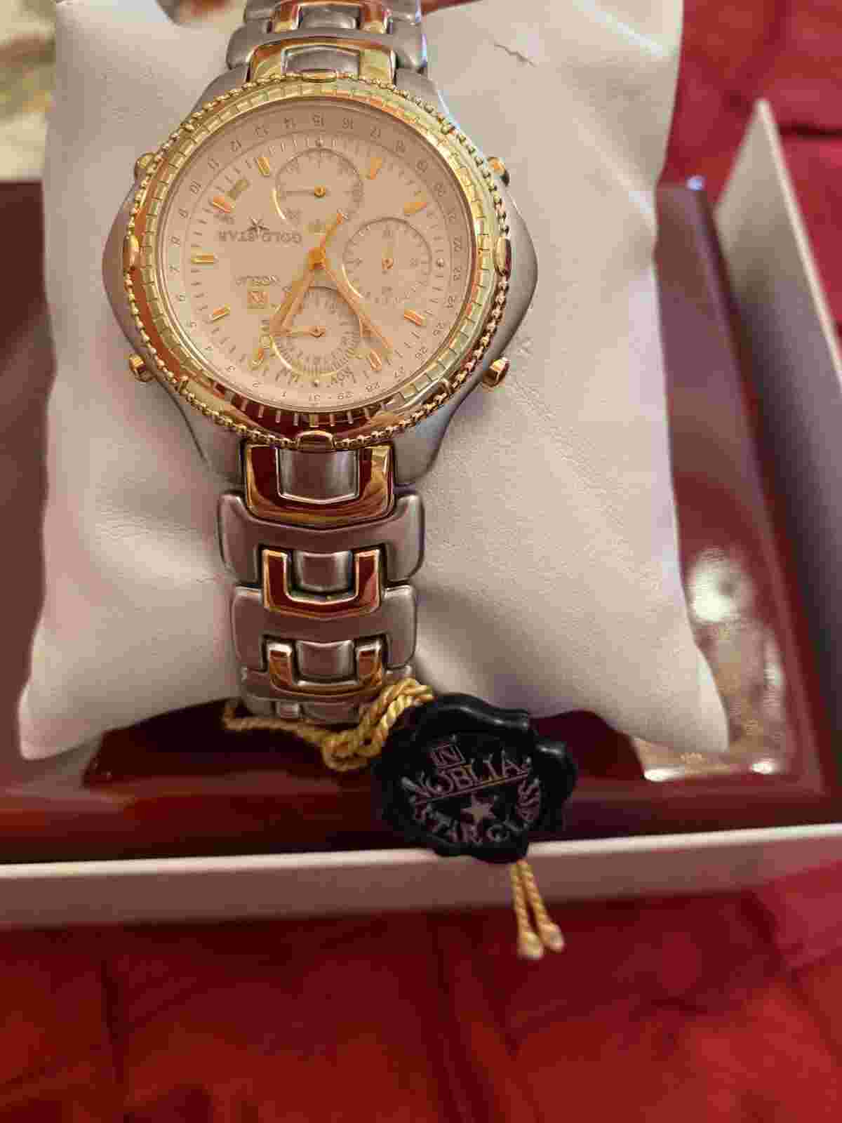 noblia 2 Tone Chronographic Mens Watch