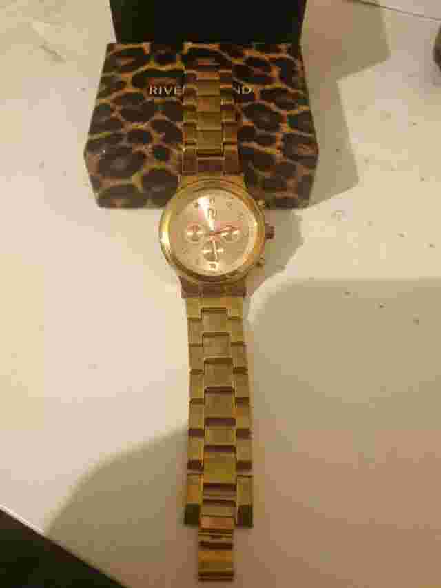 BNIB Mens River Island Chunky Wristwatch. New and Boxed