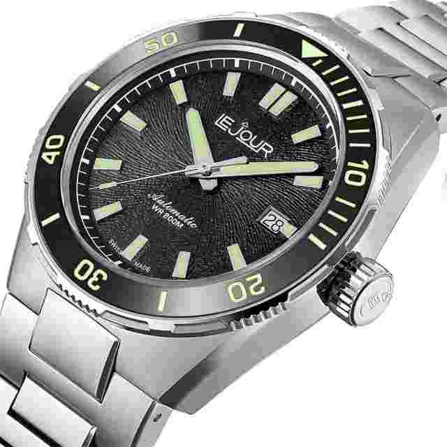 Le Jour Coral Diver 42mm Swiss Automatic Men's Diver Watch LJ-CD-001