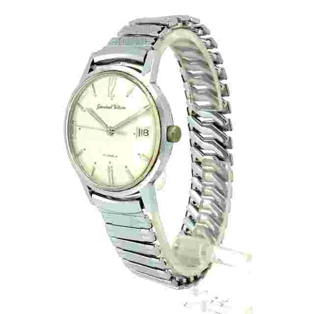 Vintage 1960’s Men’s Germinal Voltaire 690 34mm 17J Date Manual Watch