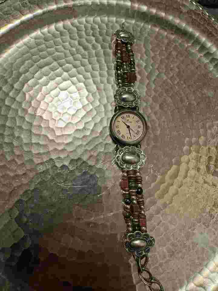peyote bird design styling women bead watch- New Battery
