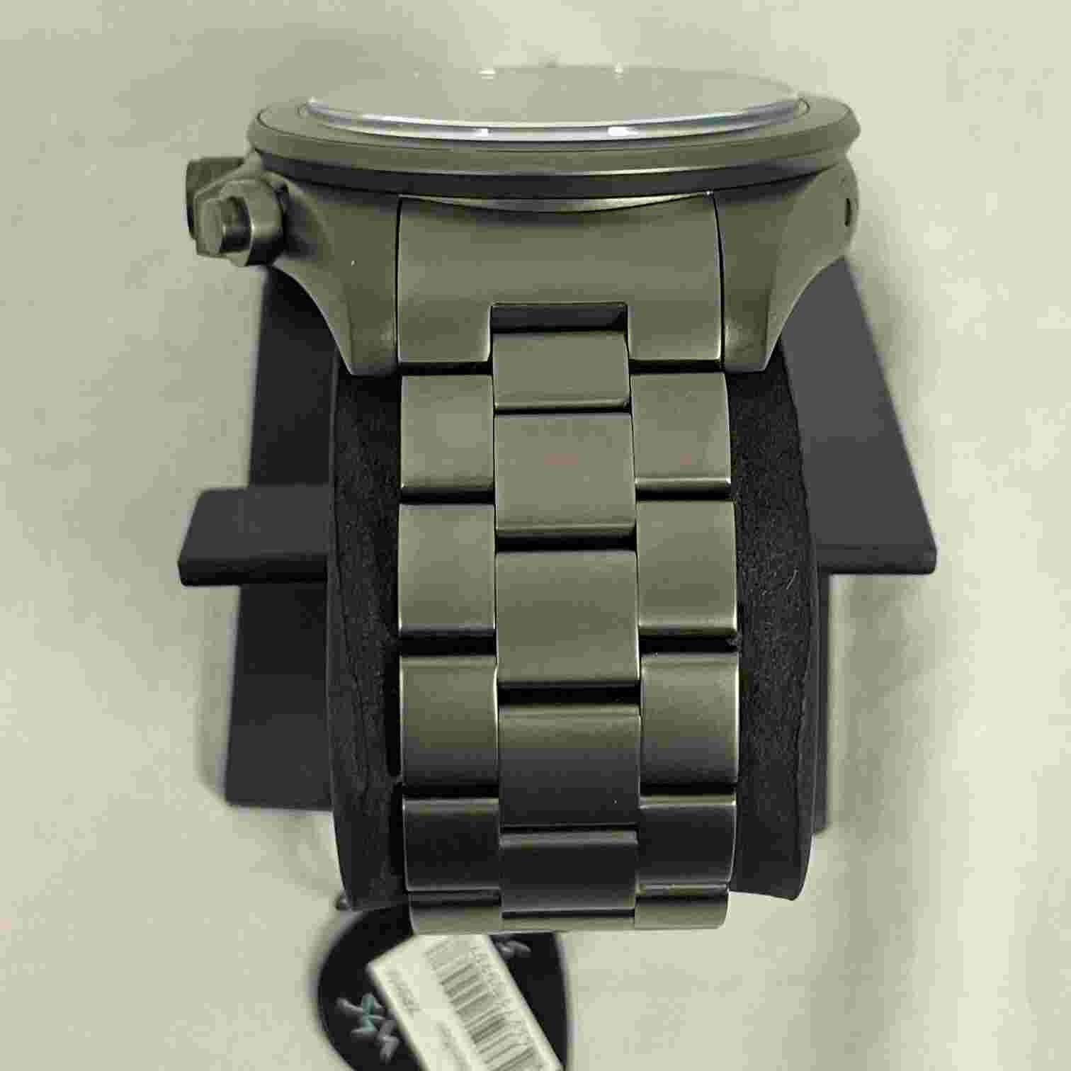 Vestal Men's ZR3 Minimalist Chronograph Watch Gunmetal/Gunmetal ZR3014 WAS $310