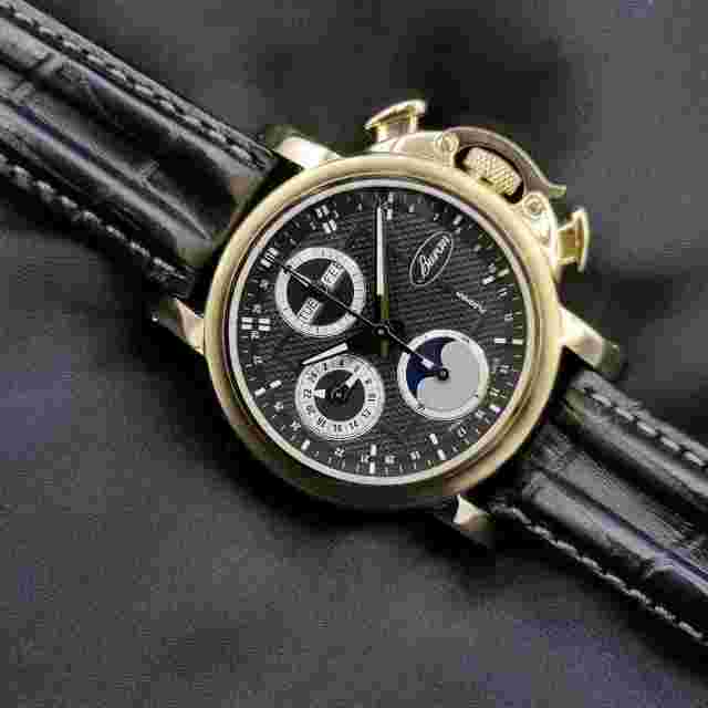 Buran SA Flagman Automatic Chronograph B51 442 6 4474 ETA 7751 New