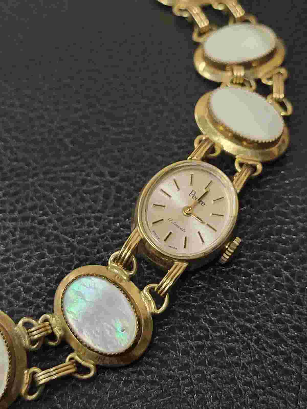 Pedre 17 Jewels Swiss Ladies Watch. 12K GF. Vintage.