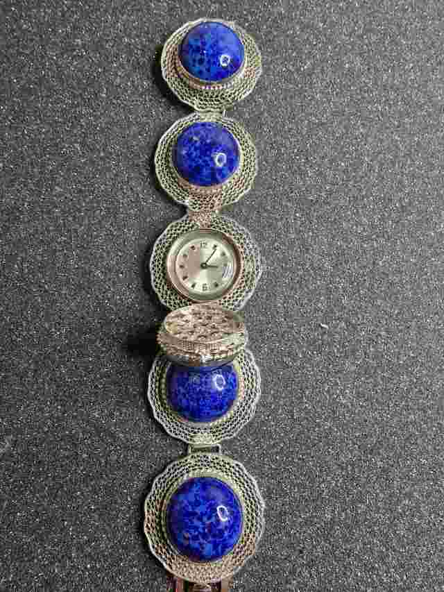 Vintage women's jewelry watch with hand-wound movement, late 60s