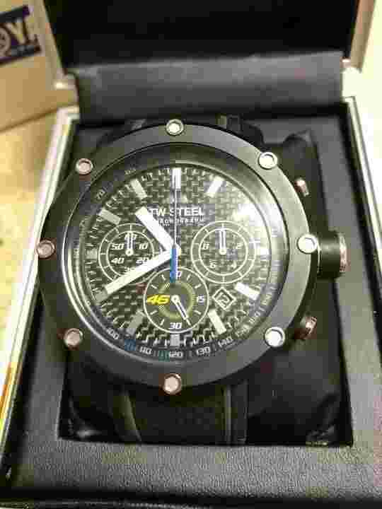 Wristwatch TW Steel TW937 Collaboration Yamaha Factory Racing Stainless Steel