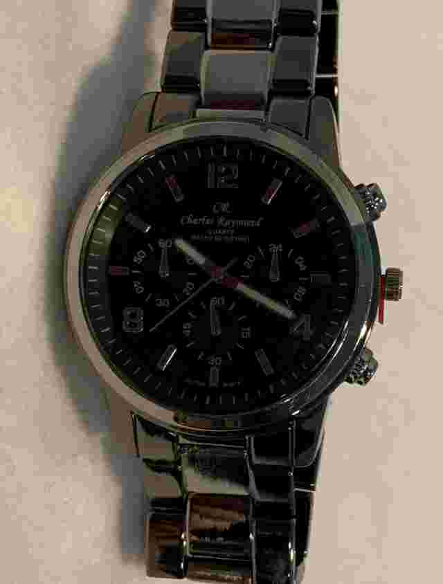 CHARLES RAYMOND MEN'S ANALOG WATCH NEW WITHOUT BOX