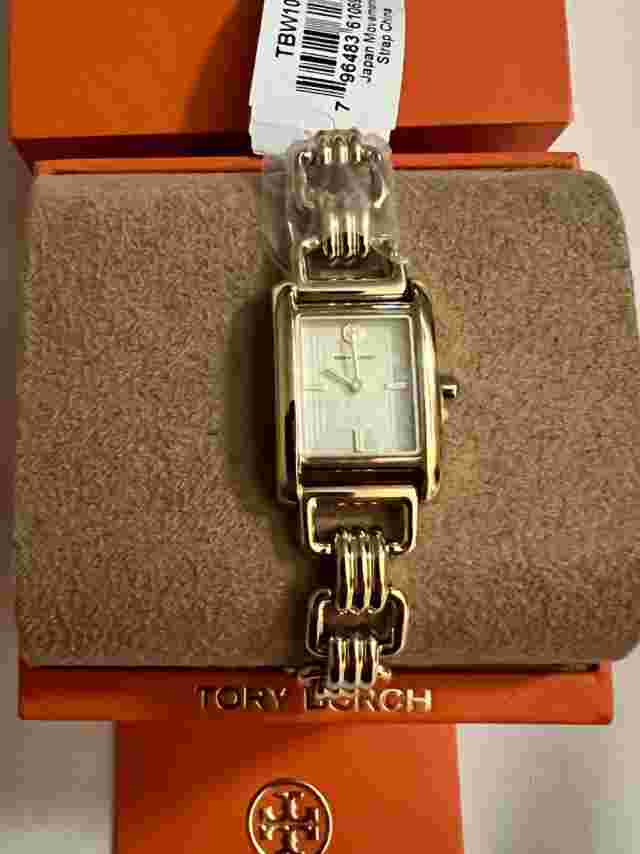 Women's The Eleanor 3-in-1 Gold-Tone Stainless Steel Bracelet Watch 19mm TBW1067