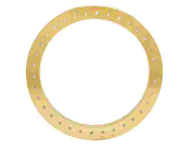 14K Yellow Gold U Shape Prong Diamond Bezel for Rolex 40MM/ 41MM Watch 5.1 Ct