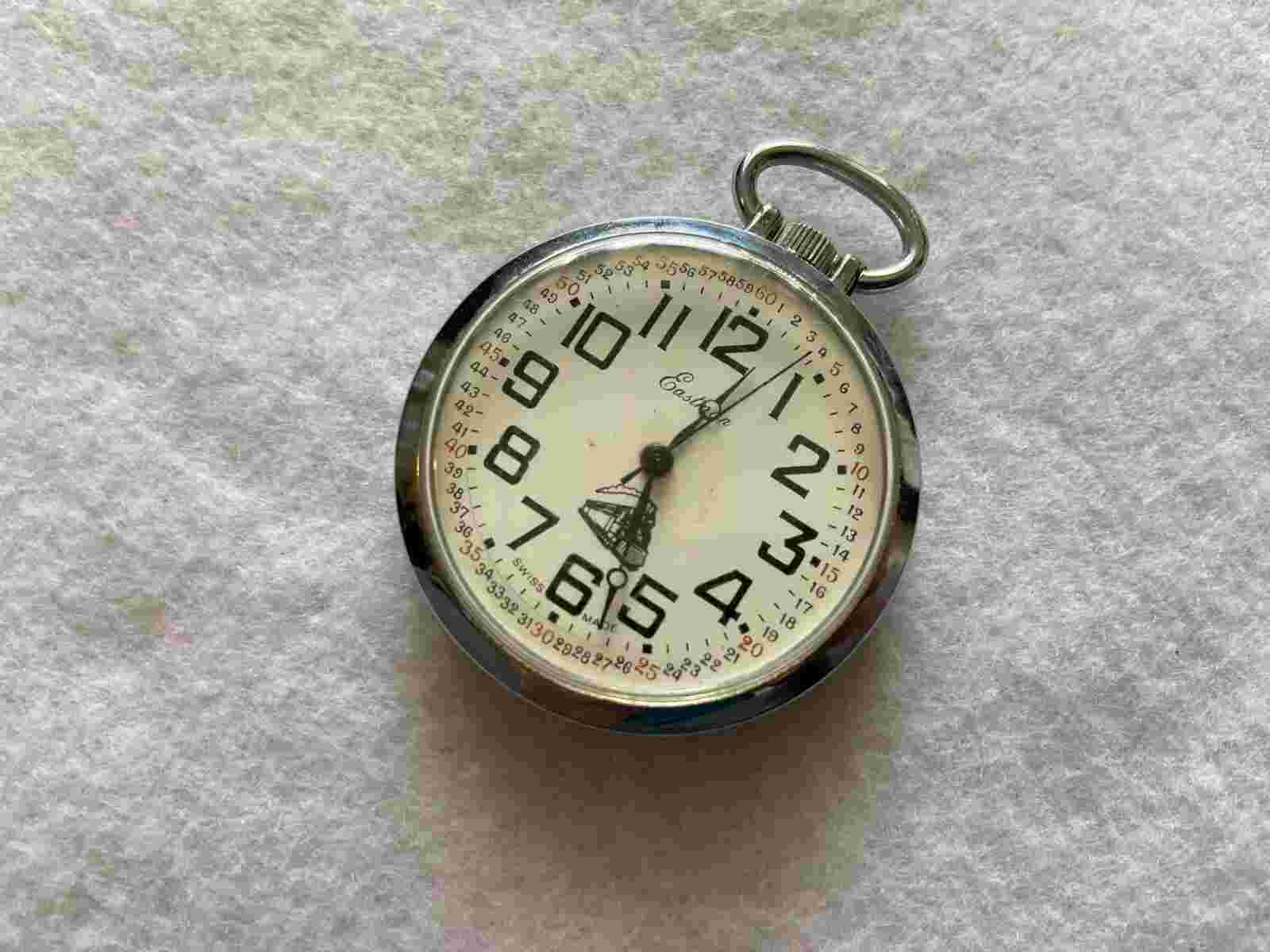 Eastman Vintage Mechanical Wind Up Pocket Watch - Problem