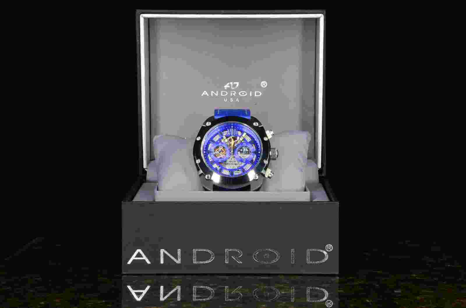 NEW Android AD502 Virtuoso Mechanical Chronograph Tungsten 50mm Skeleton 69/500