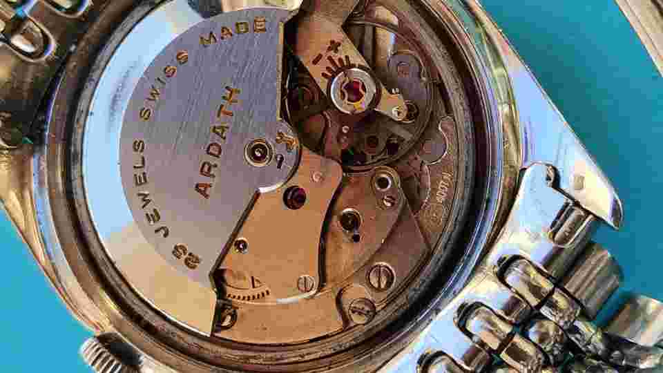 Rare Vintage 36mm ARDATH Reefmaster cal:4007 25j Mens Automatic Watch _3511