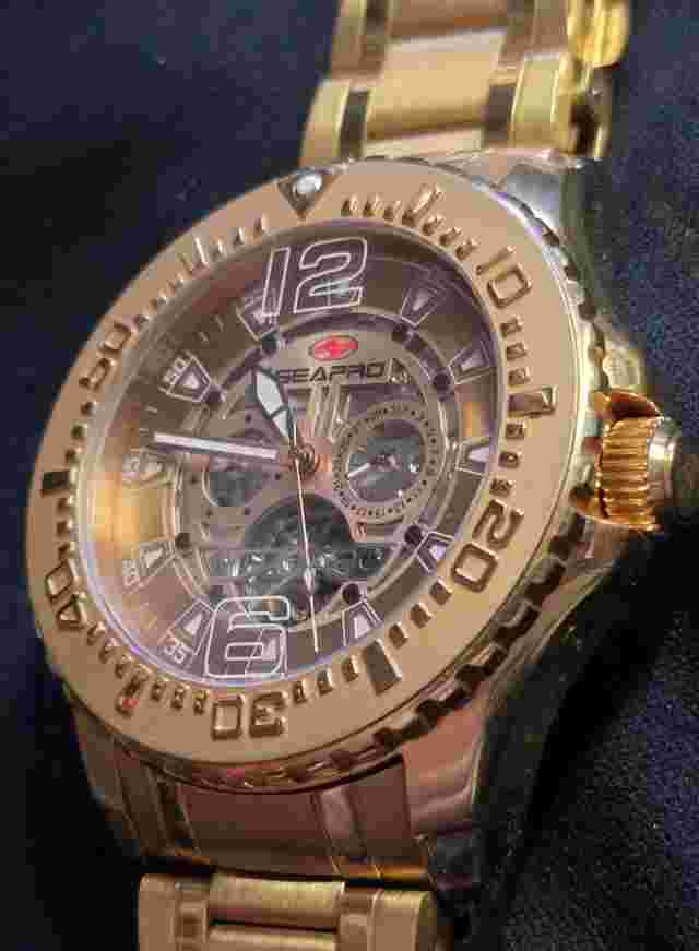 Seapro Men's Tidal Px1 Watch Automatic Mineral Crystal SP3311