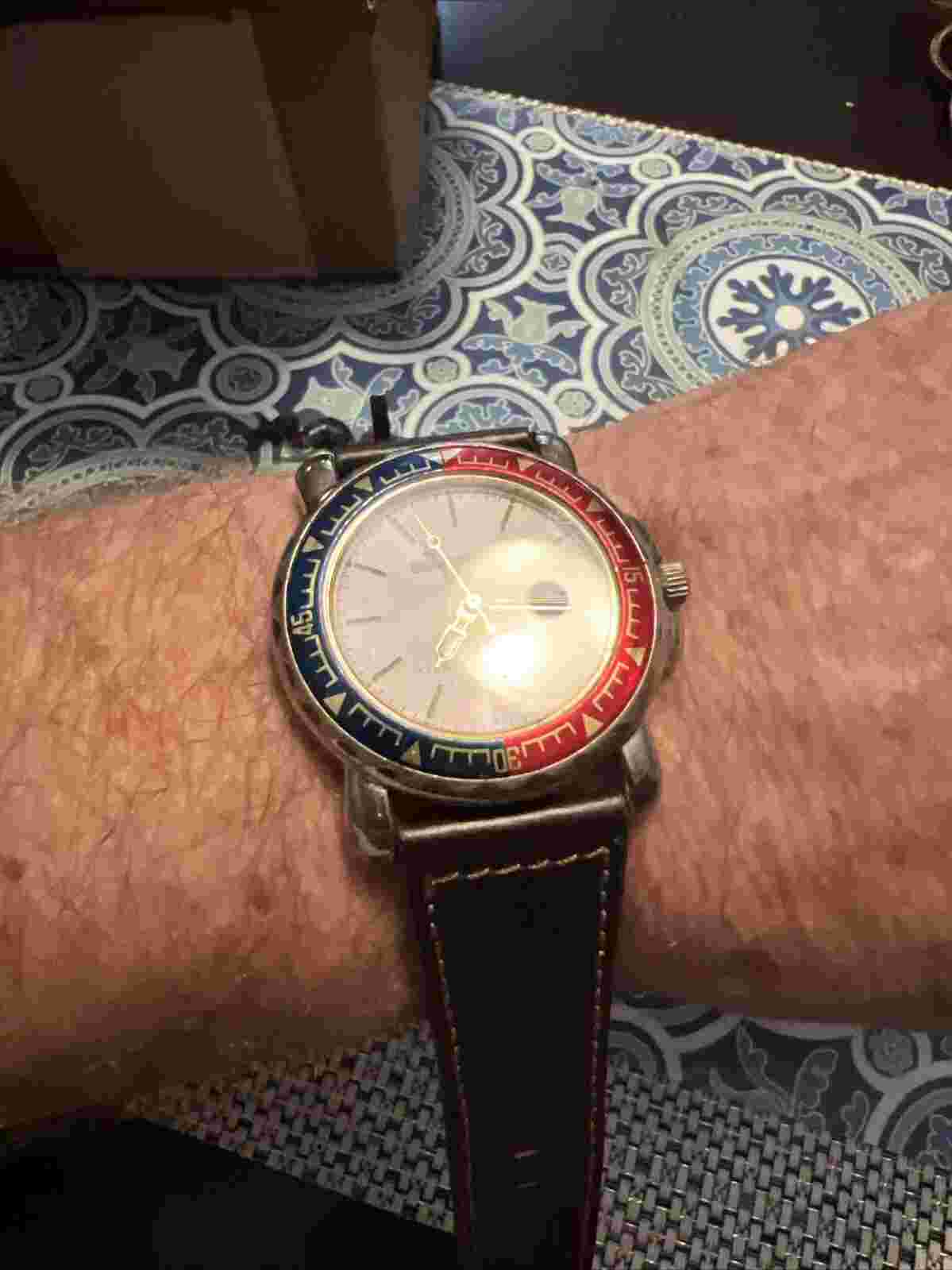 Colours 90’s Watch by Alexander Julian Rare Wrist Watch New Battery/strap