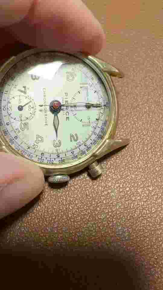 Pierce Chronograph running