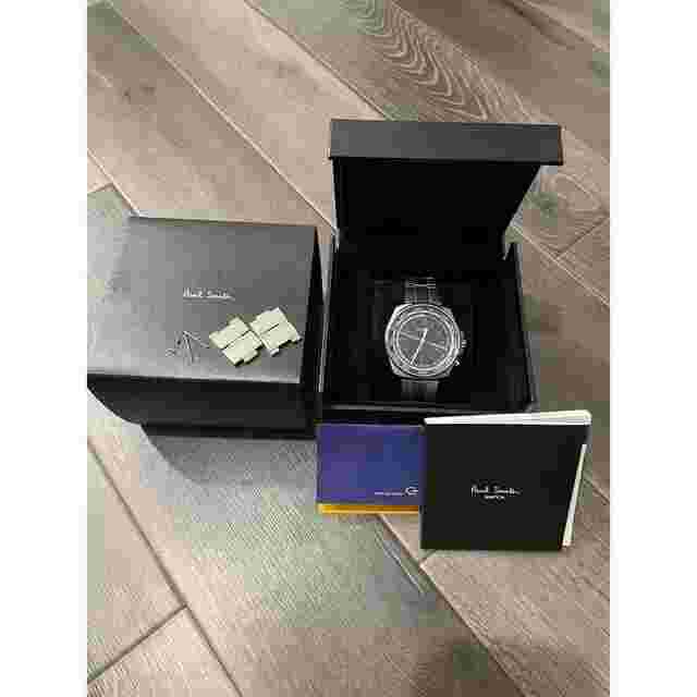 PAUL SMITH QUARTZ ANALOG SS SLV H145-T023011 2-3988 GOOD WRISTWATCH JAPAN