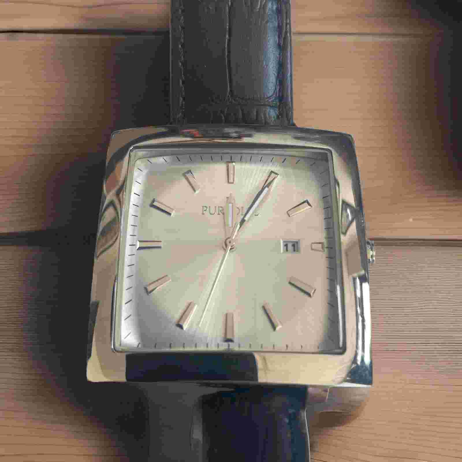 Puredial Square Legacy Silver/Silver