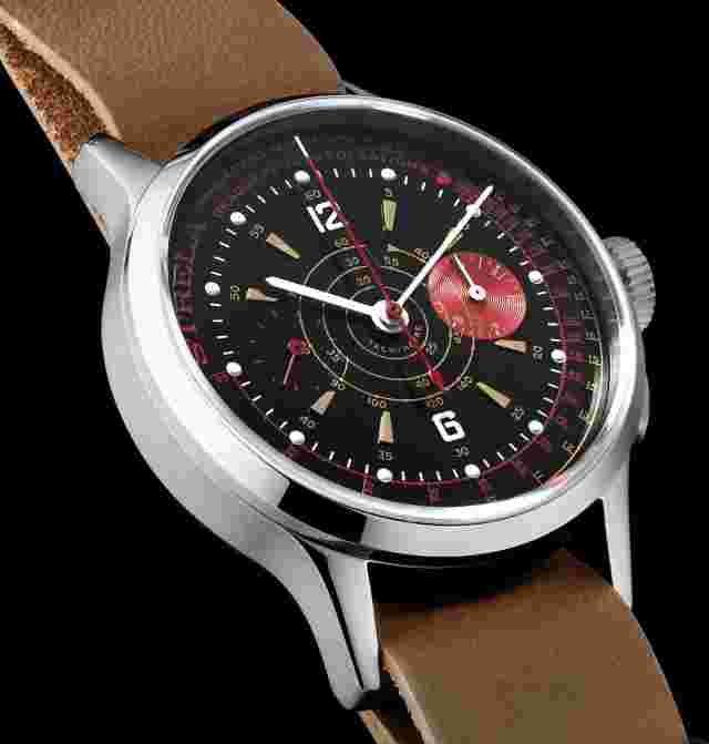 New! Strela Chronograph Doctors Watch 40mm MED40LAB
